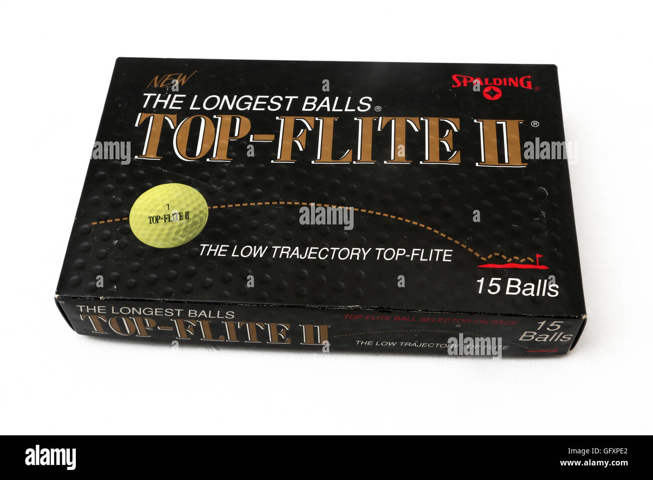 Spalding la più lunga delle sfere Top-Flite II palline da golf Foto Stock