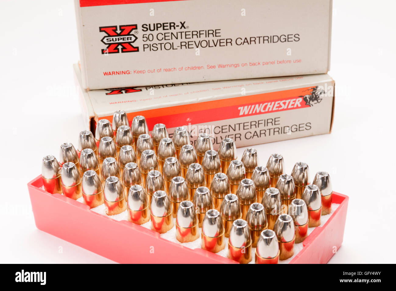 Winchester Silvertip punto cava proiettili Foto Stock