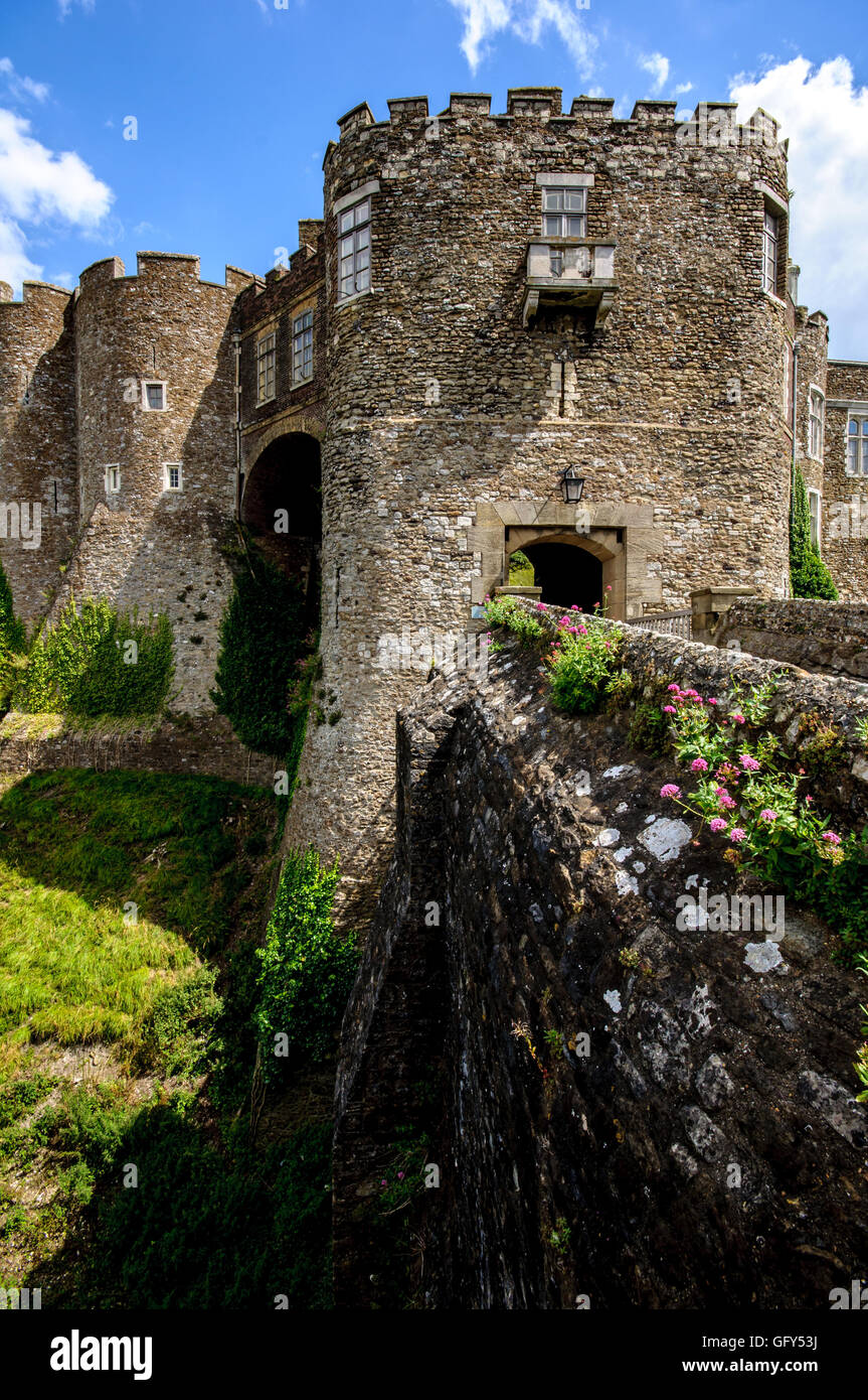 I poliziotti gate, il castello di Dover, Kent, Inghilterra Foto Stock