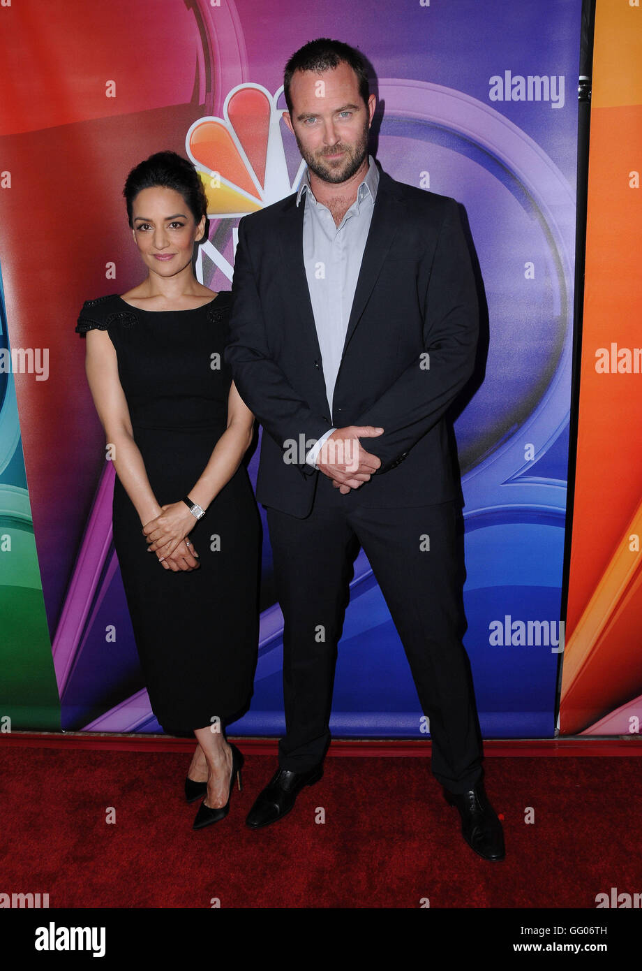 Beverly Hills, CA, Stati Uniti d'America. 2 agosto, 2016. Archie Panjabi, Sullivan Stapleton. 2016 NBCUniversal Summer Press Tour tenutosi presso il Beverly Hilton Hotel. Mandy Moore. 2016 NBCUniversal Summer Press Tour tenutosi presso il Beverly Hilton Hotel. Credito: Birdie Thompson/AdMedia/ZUMA filo/Alamy Live News Foto Stock