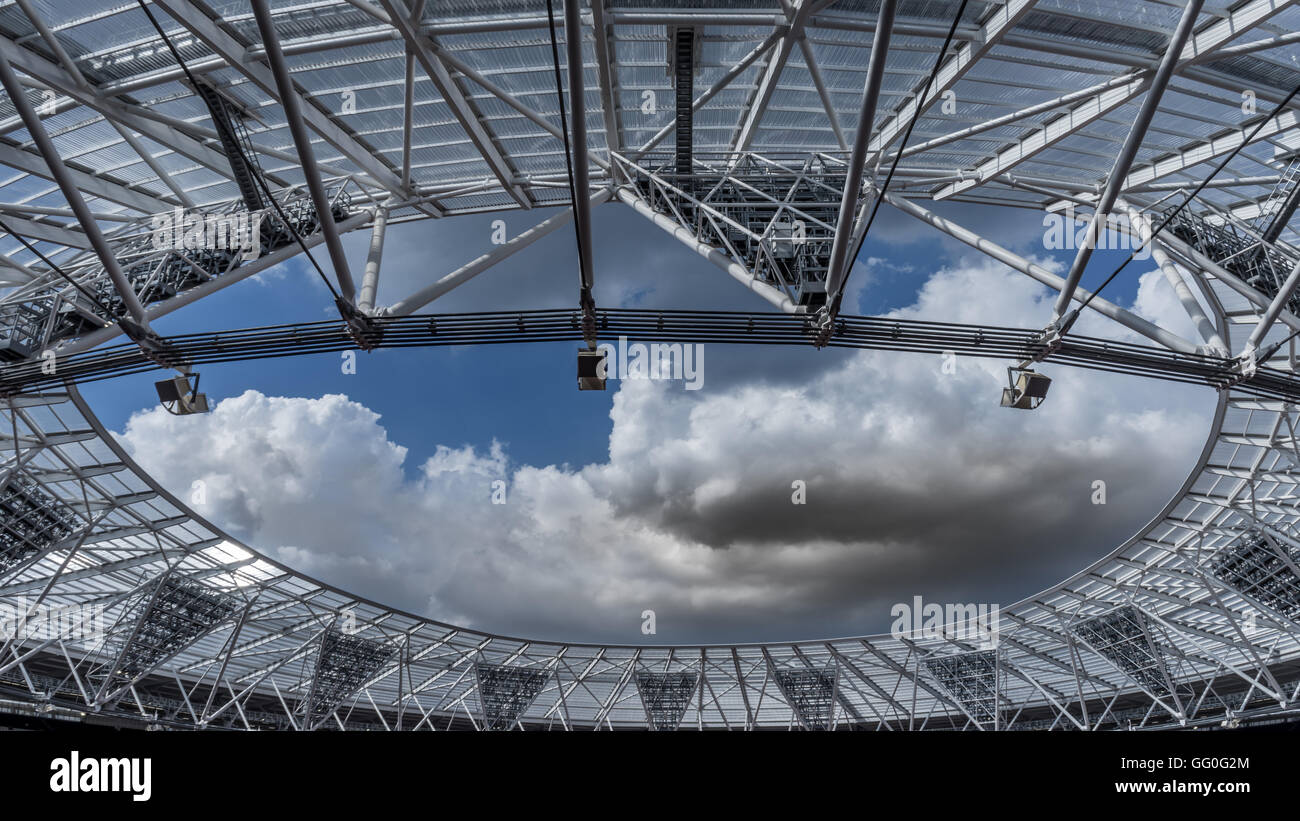 Stadio olimpico - Londra Foto Stock