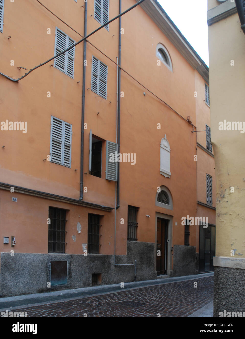 5625.Sinagoga di Parma, Italia. Costruito nel 1822 Foto Stock