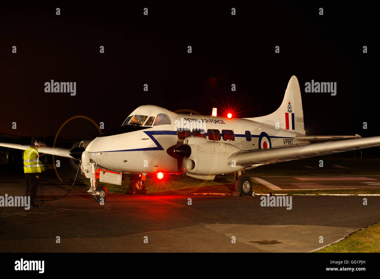 De Havilland DH 104 Devon C2, VP967, Foto Stock