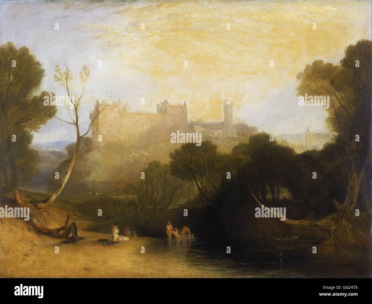 Joseph Mallord William Turner - Linlithgow Palace Foto Stock