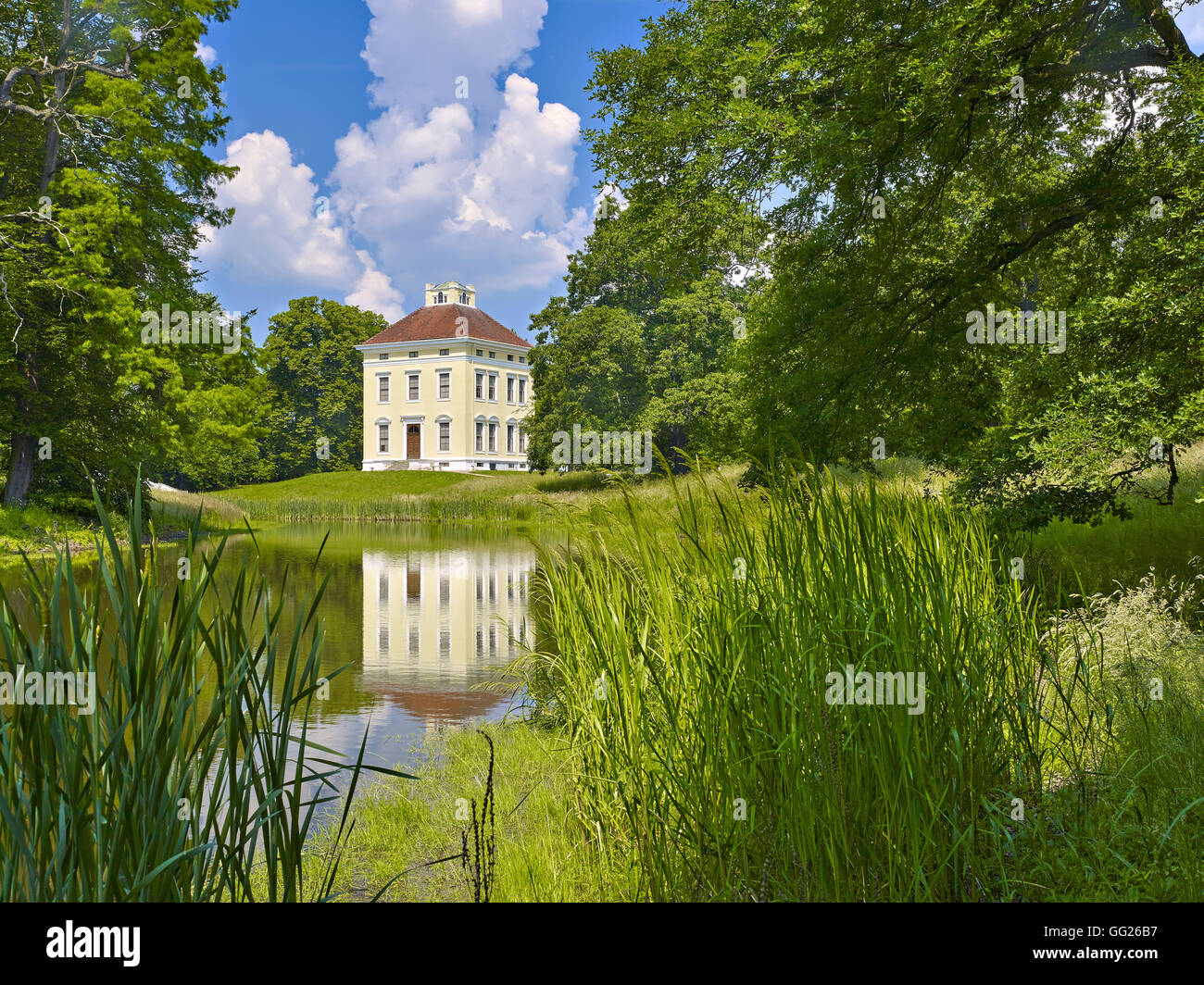 Luisium Palace a Dessau, Germania Foto Stock