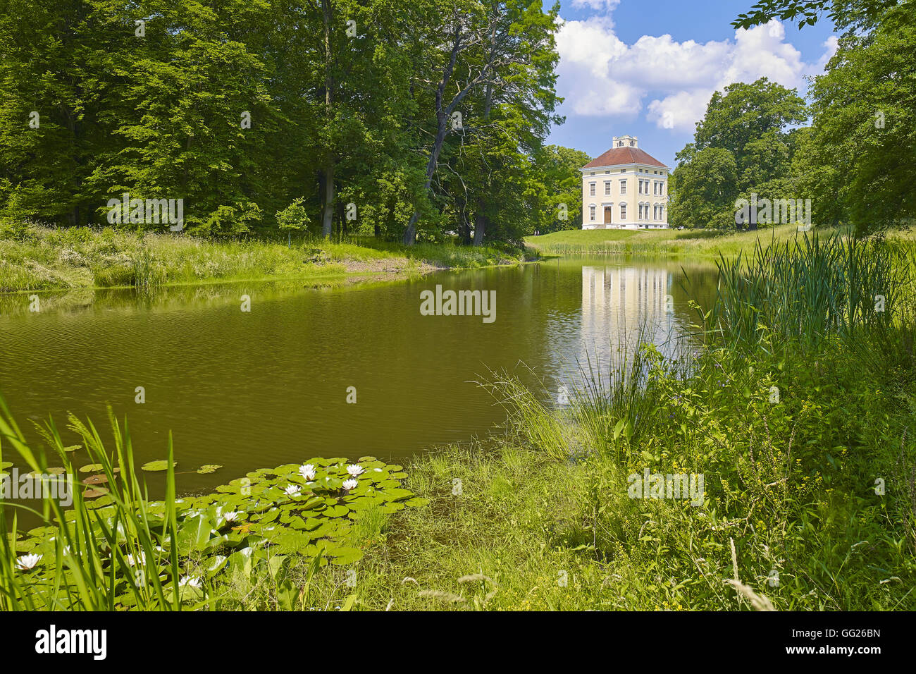 Luisium Palace a Dessau, Germania Foto Stock