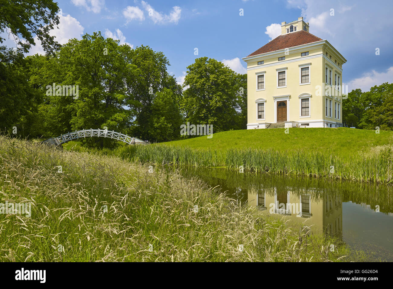 Luisium Palace a Dessau, Germania Foto Stock