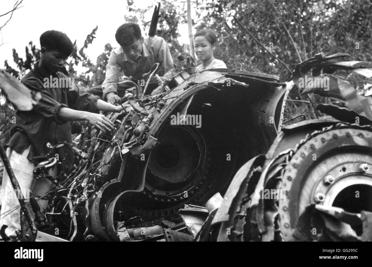 Vietnam del Sud guerilleros anni sessanta guerra del Vietnam Foto Stock