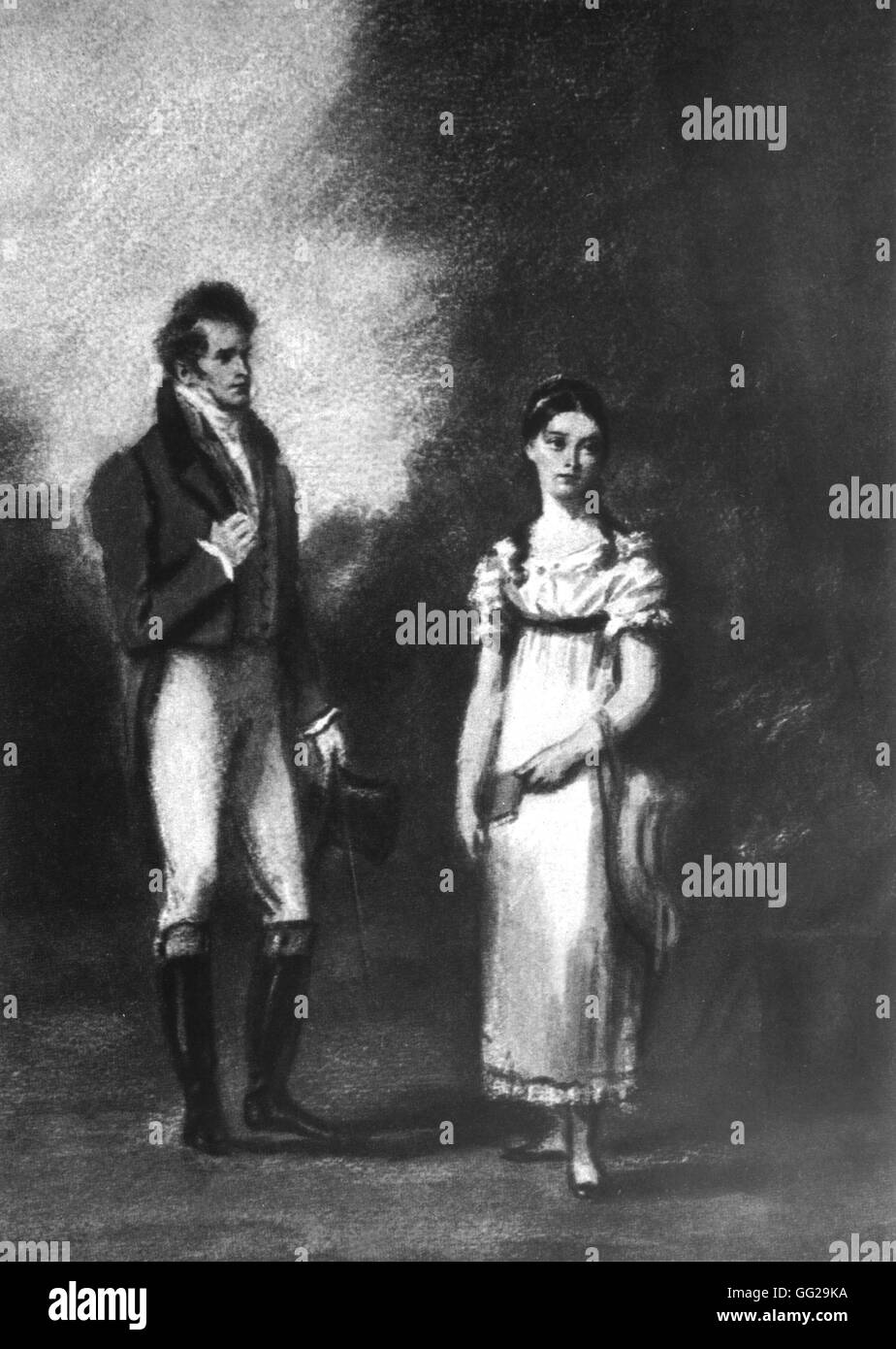 Illustrazione di Ivanovitch Roudakov per 'Eugene Oneguin' da Alexander Pushkin (1799-1837) XIX secolo la Russia Foto Stock Illustrazione di Ivanovitch Roudakov per 'Eugene Oneguin' da Alexander Pushkin (1799-1837) XIX secolo la Russia Foto Stock