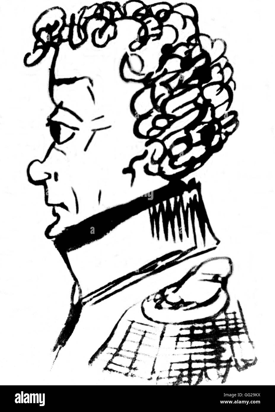 Alexander Pushkin della vita (1799-1837) Insov generale, che ha benevolmente vegliato Pushkin del XIX secolo la Russia Foto Stock Alexander Pushkin della vita (1799-1837) Insov generale, che ha benevolmente vegliato Pushkin del XIX secolo la Russia Foto Stock