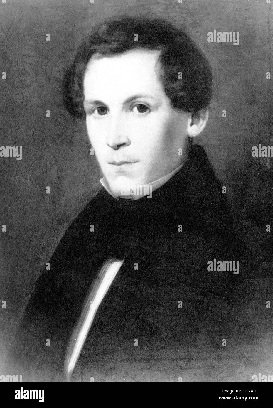 Roland Daniels (1819-1855), membro leader della Lega Comunista, vicino amico di Karl Marx, autore di Microcosmi del XIX secolo Germania Karl Marx Hauss Foto Stock