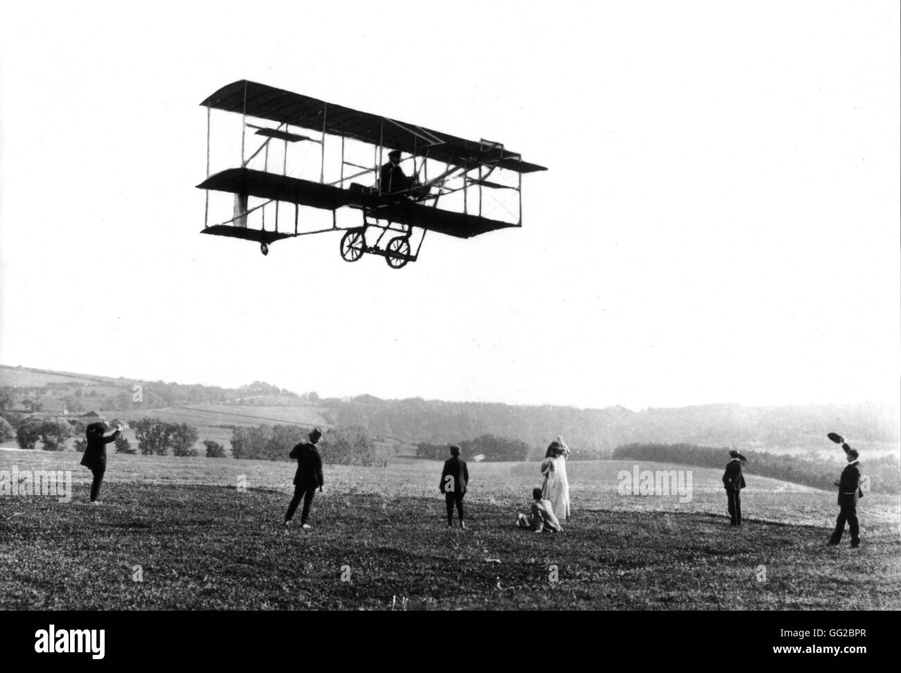 Roux in volo xx Francia Parigi. Bibliothèque Nationale Foto Stock