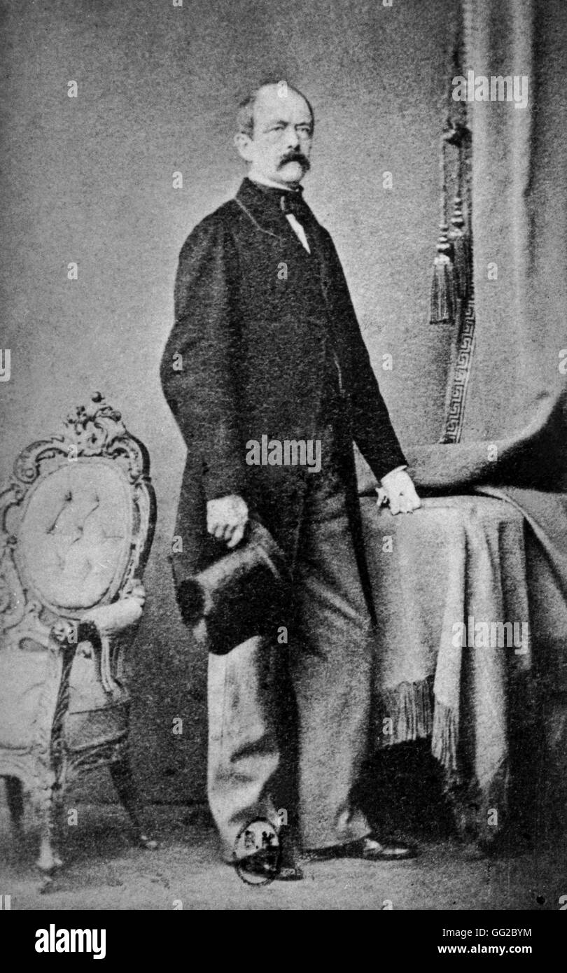 Otto von Bismarck (1815-1898), ca 1850 del XIX secolo - Germania Foto Stock