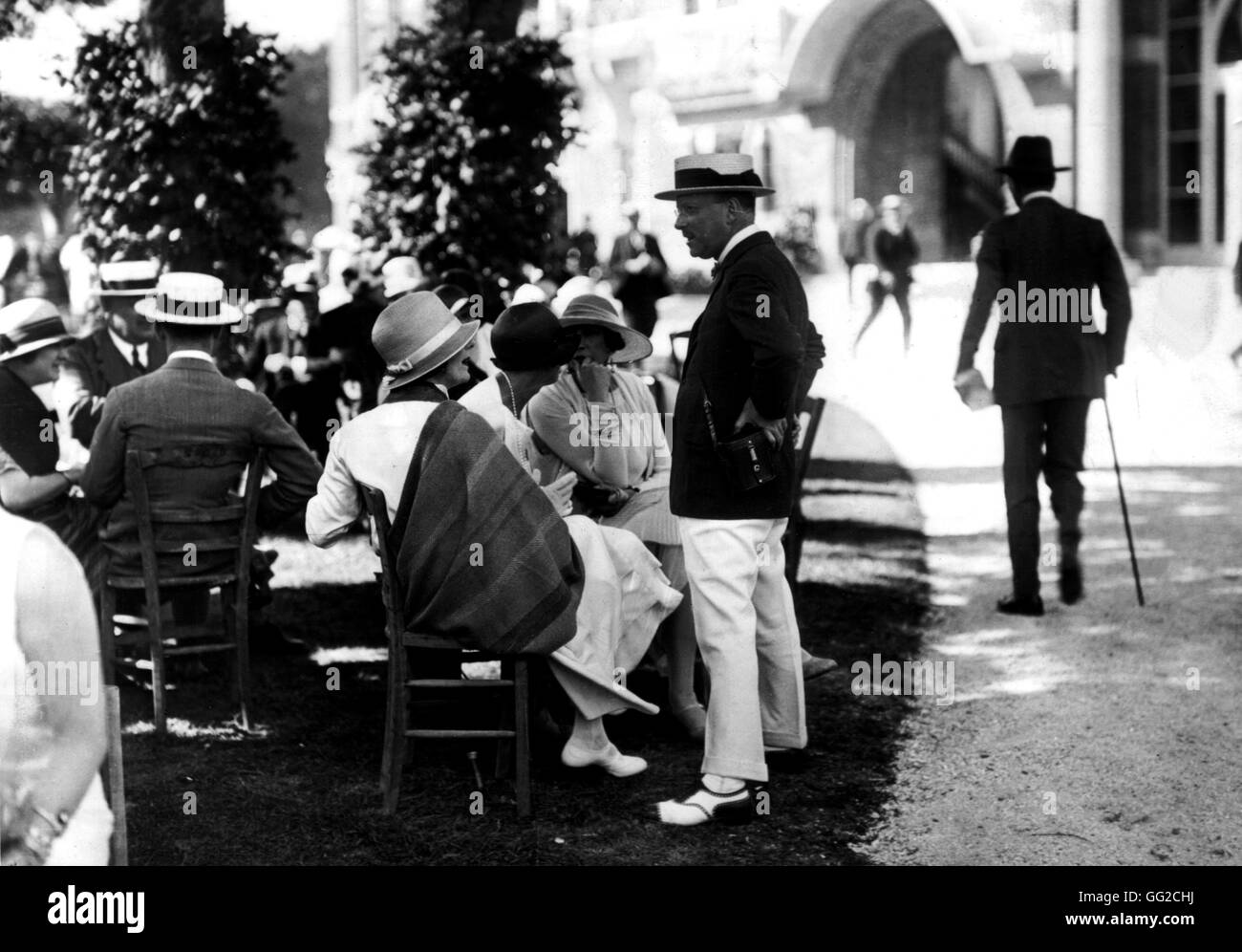 André Citroën nel 1932 Deauville Francia Foto Stock