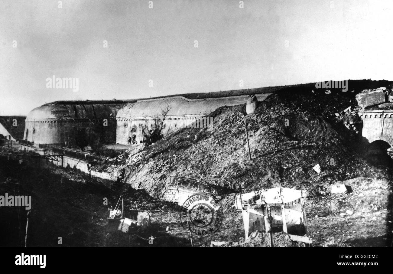 Il Fort Douaumont 1916 Vincennes, Musée de la guerre Foto Stock