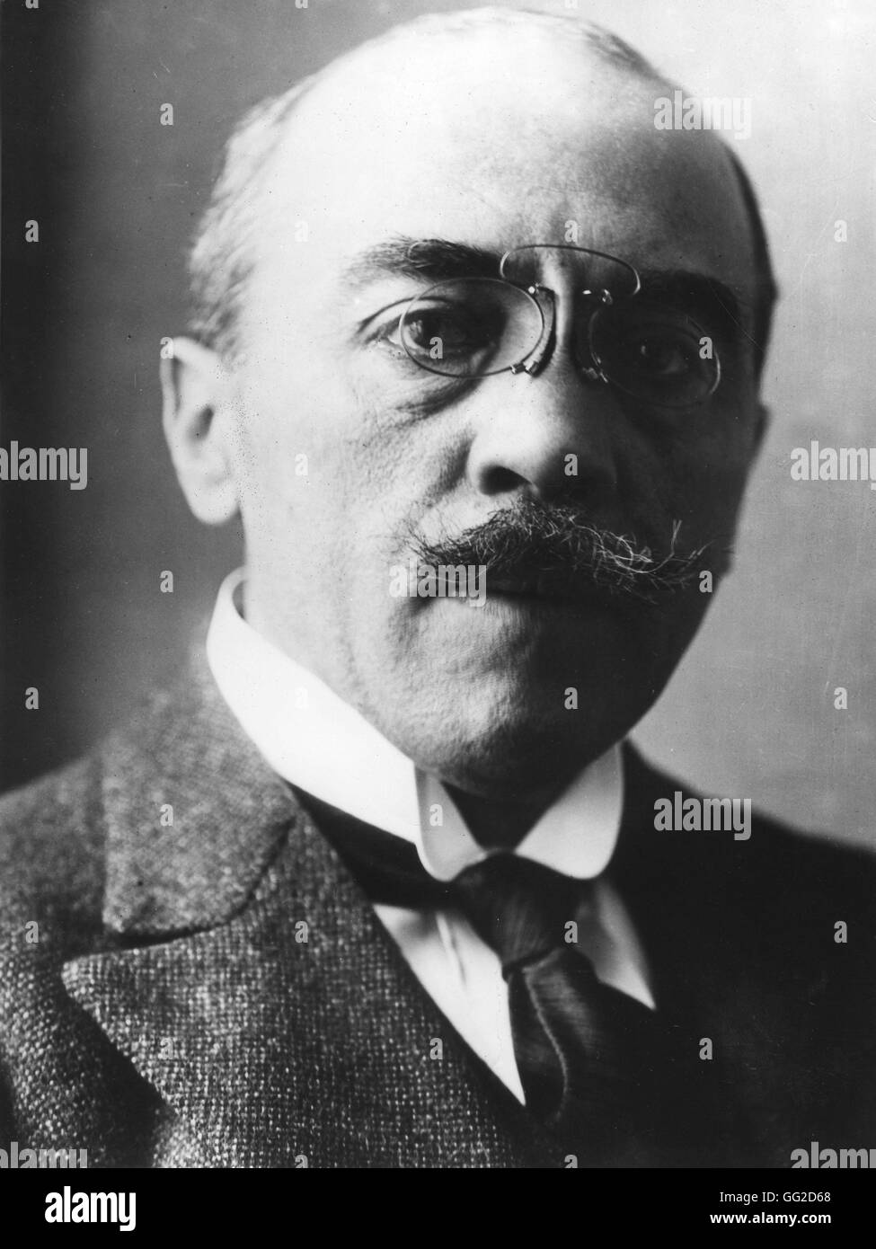Albert Sarrault, ministro delle Colonie Gennaio 1921 Francia Parigi. Biblioteca nazionale Foto Stock