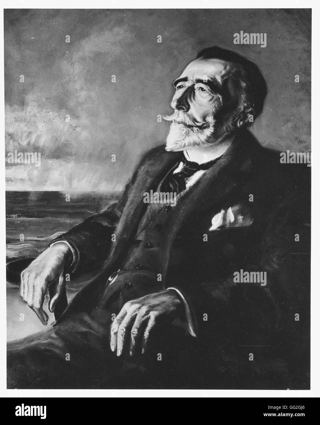 Walter Tittle English School Ritratto di Joseph Conrad 1923-1924 Olio su tela (85,1 x 6,99 cm) di Londra, National Portrait Gallery Foto Stock