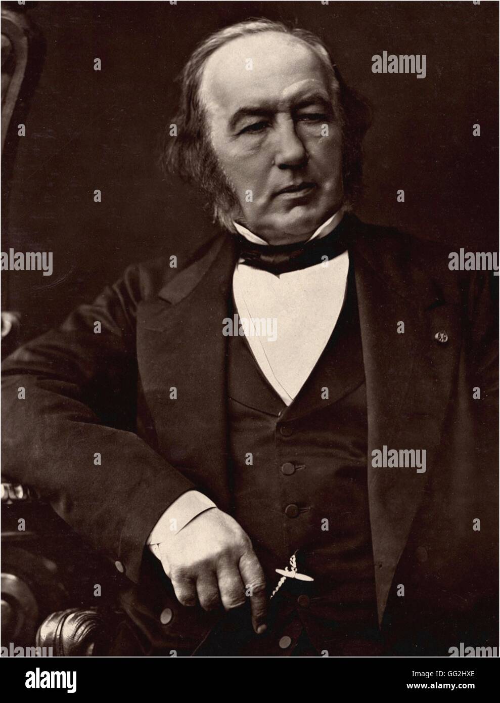 Claude Bernard (1813-1878), il medico francese Foto di Valéry Foto Stock