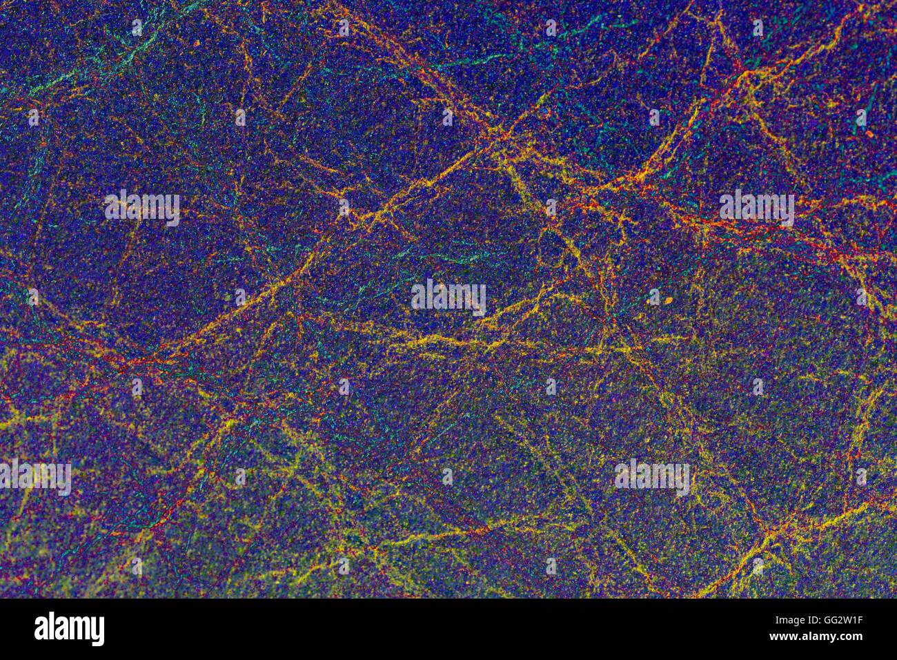 Colorato sfondo astratto, incrinato e testura sabbiosa Foto Stock