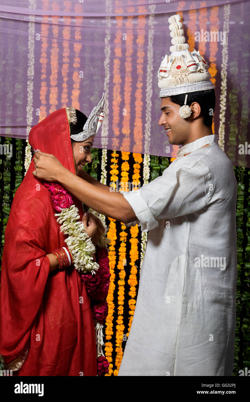Indian cerimonia di nozze Foto Stock