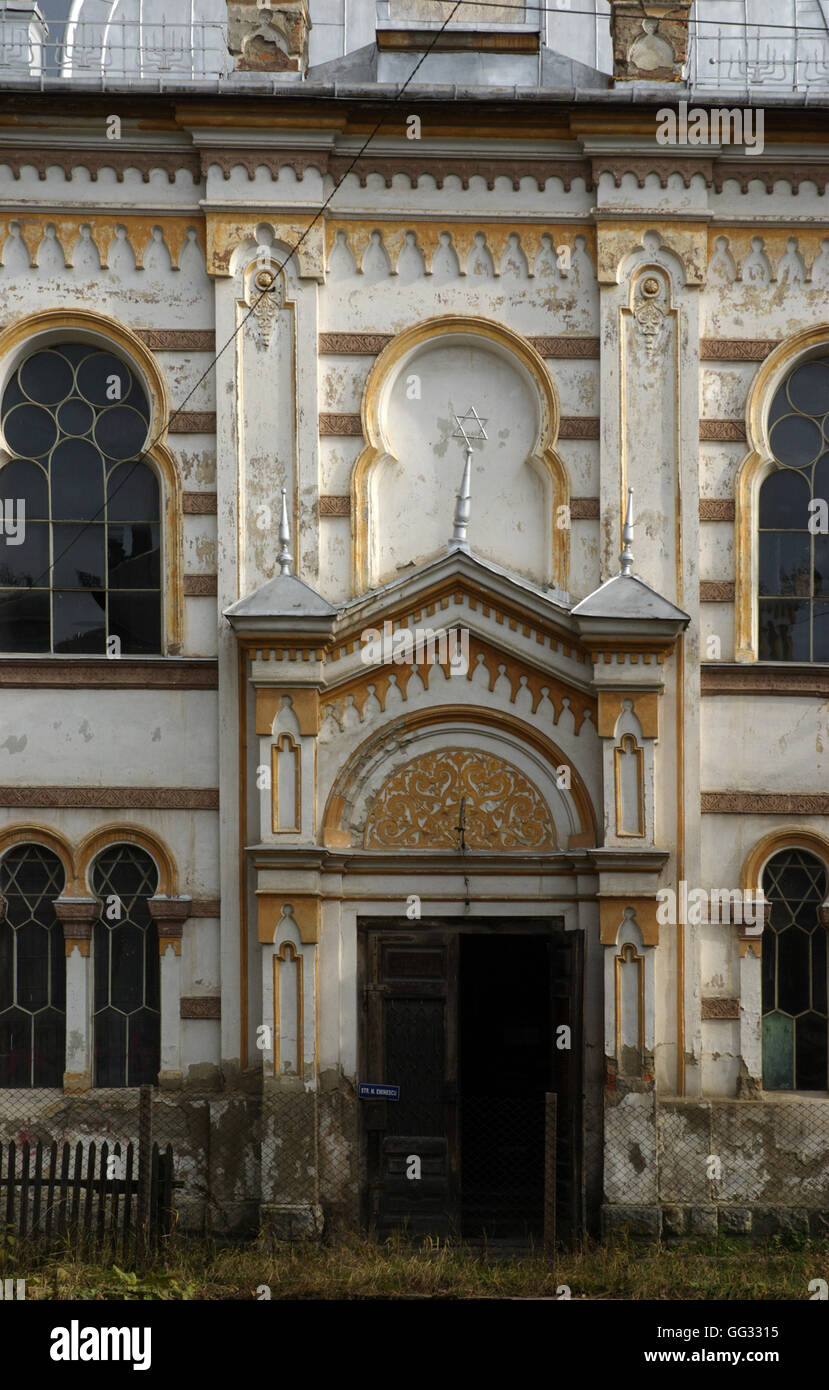 5509. Vatra Dornei, Romania. Il grande tempio costruito nel 1902 Foto Stock