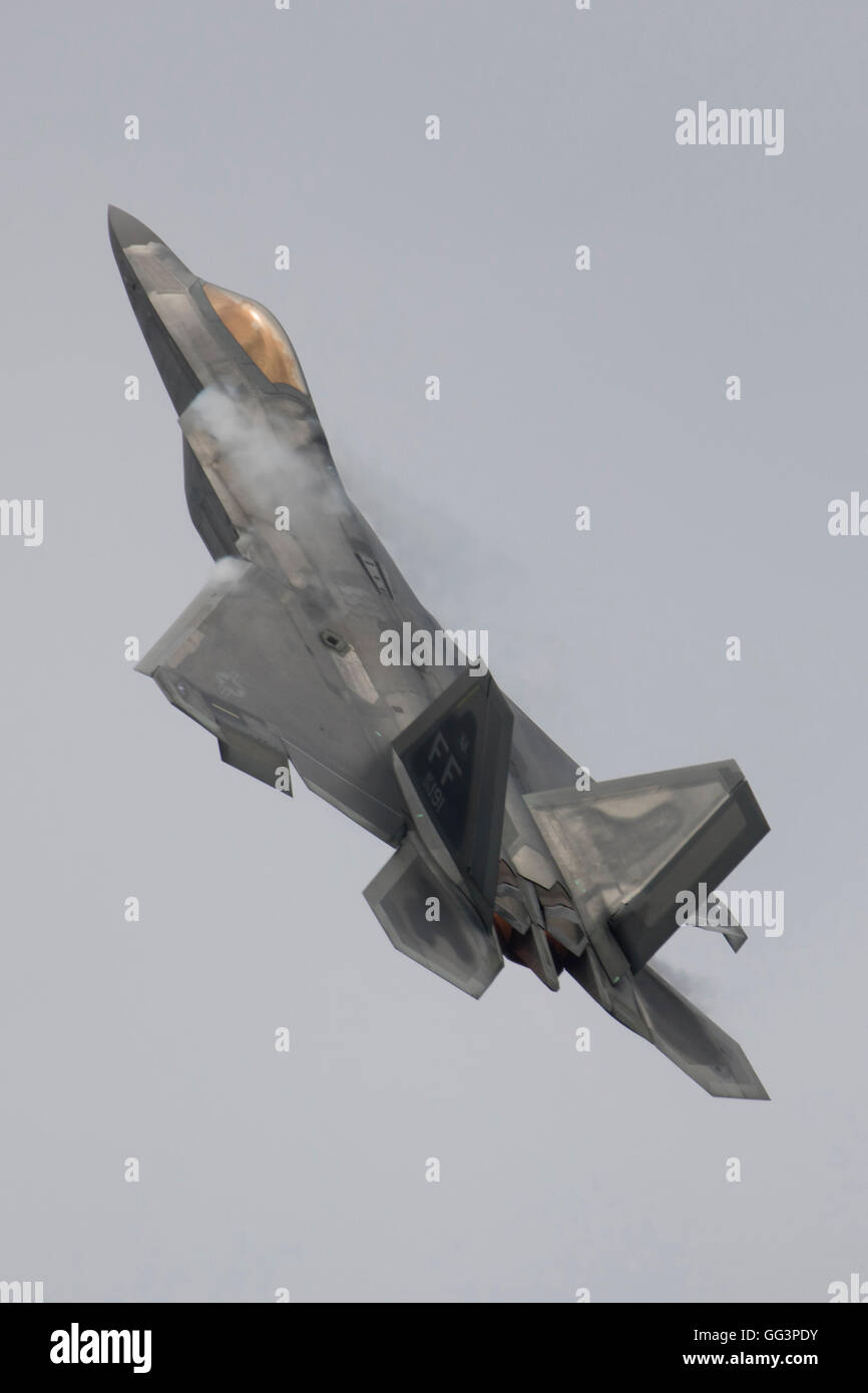 Lockheed Martin F-22 Raptor Foto Stock
