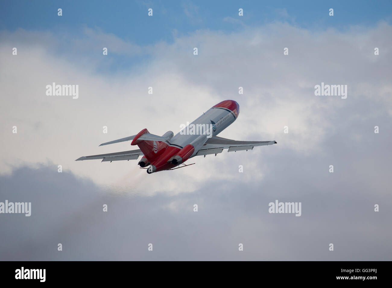 Boeing 727 bombardieri ad acqua Foto Stock