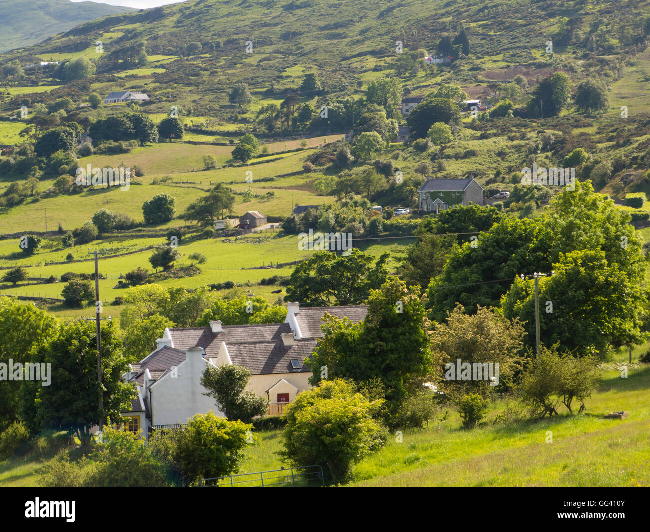 Montagne di Mourne contea di Down Irlanda del Nord Foto Stock