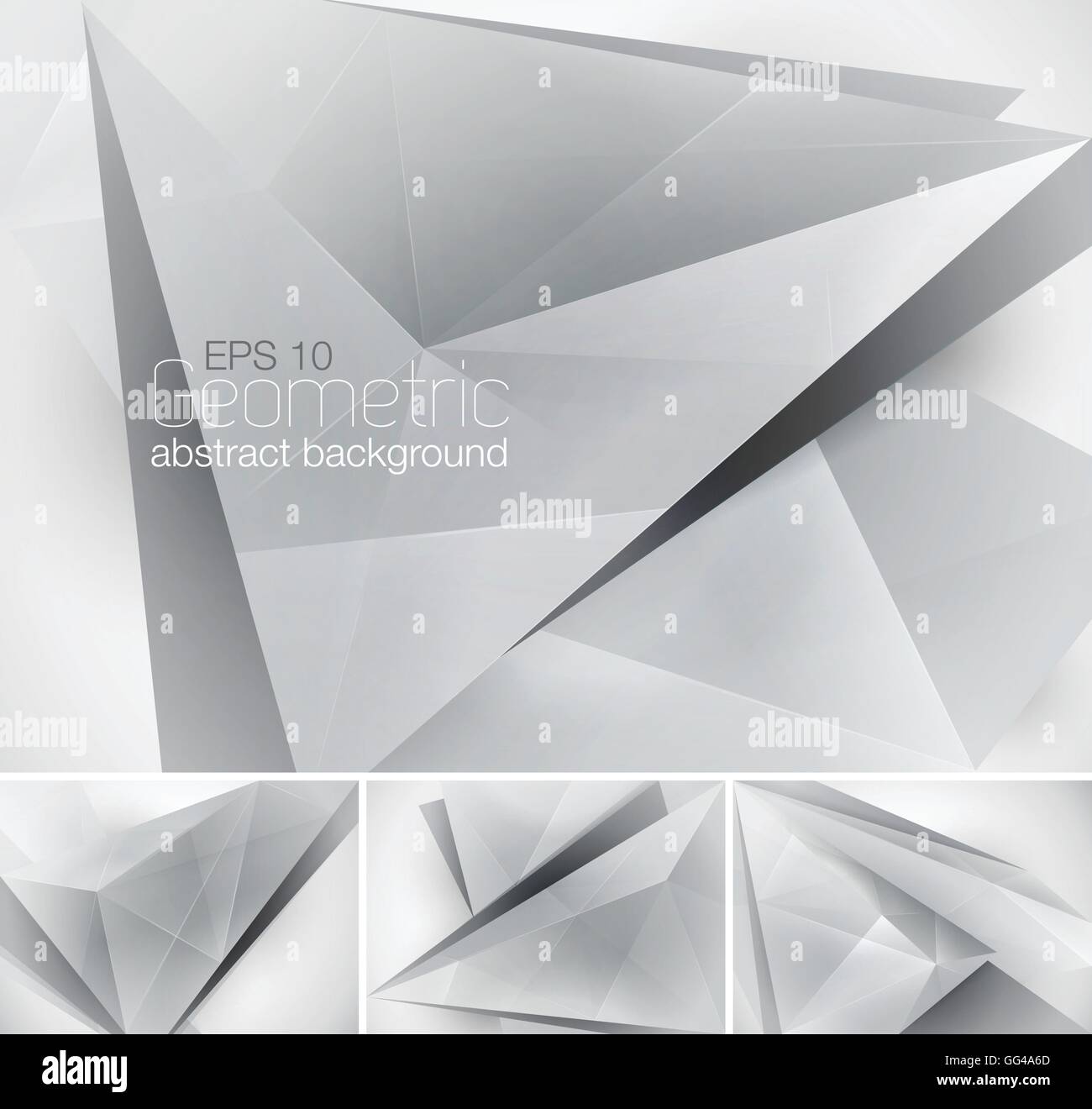 Astratta geometrica dello sfondo. Bassa poli sfondo vettoriale Illustrazione Vettoriale