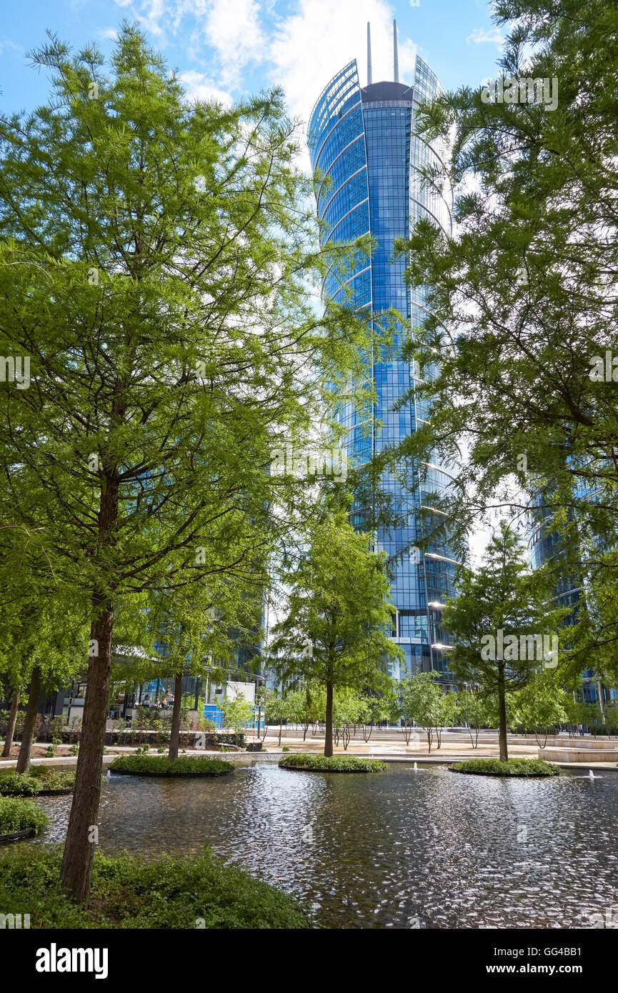 La Guglia di Varsavia edifici per uffici a Varsavia, Polonia Foto Stock