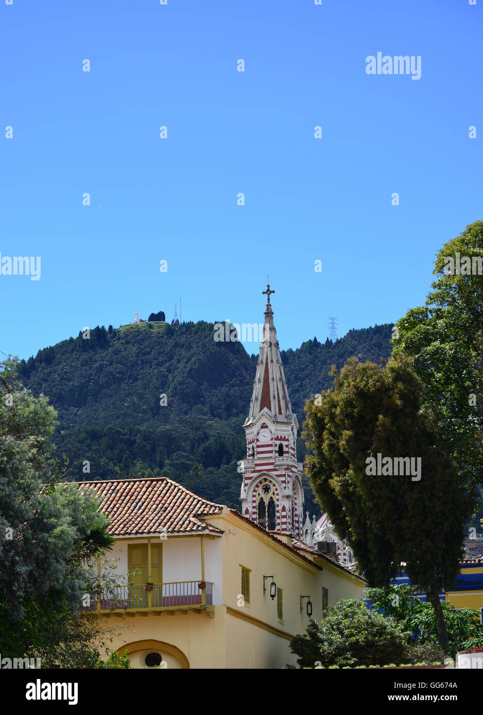 Sud America, Colombia, Bogotà, Santuario Nacional de Nuestra Señora del Carmen Foto Stock