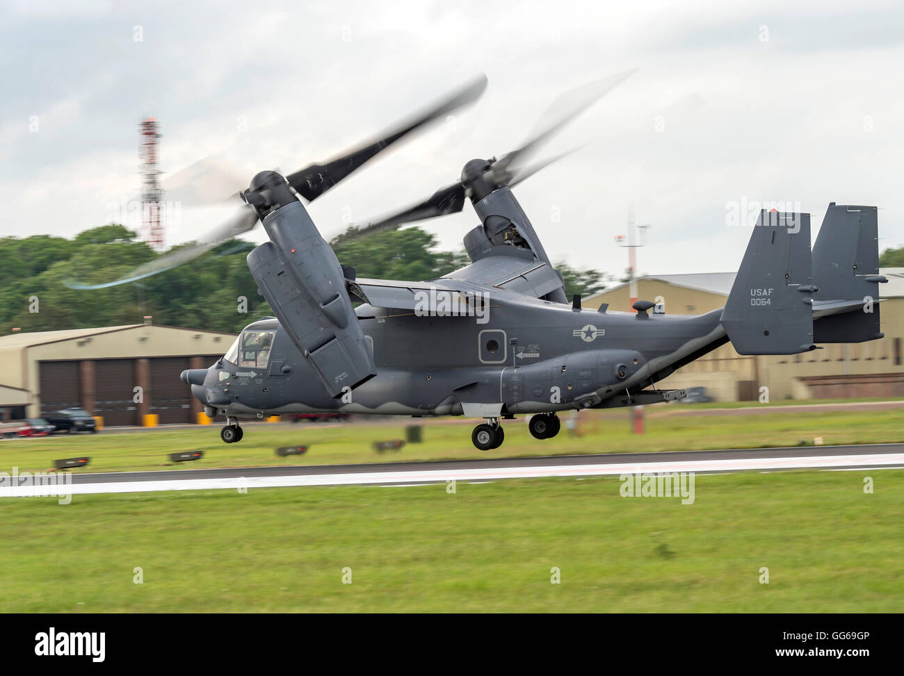 CV-22B Osprey USAF a Royal International Air Tattoo 2016 Foto Stock