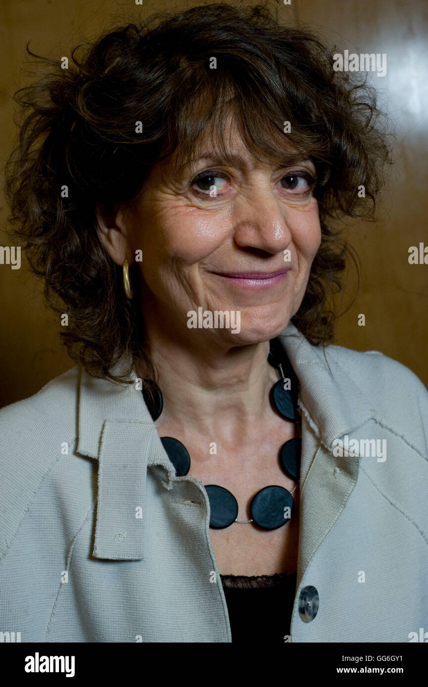 Susie Orbach terapista psicoterapeuta foto di Southbank Centre London Regno Unito 2010 Foto Stock