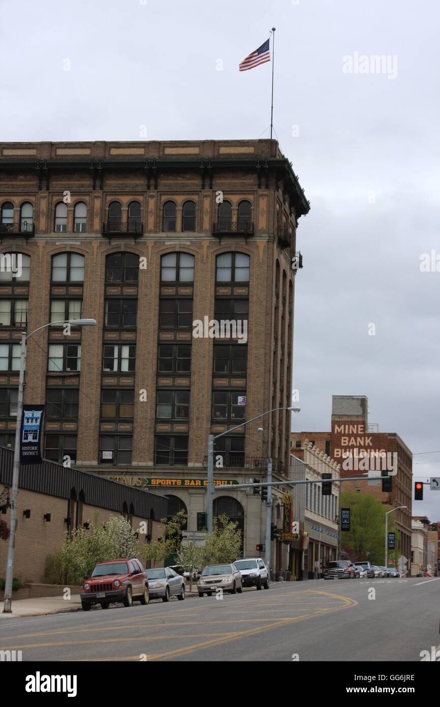 Butte, Montana Foto Stock