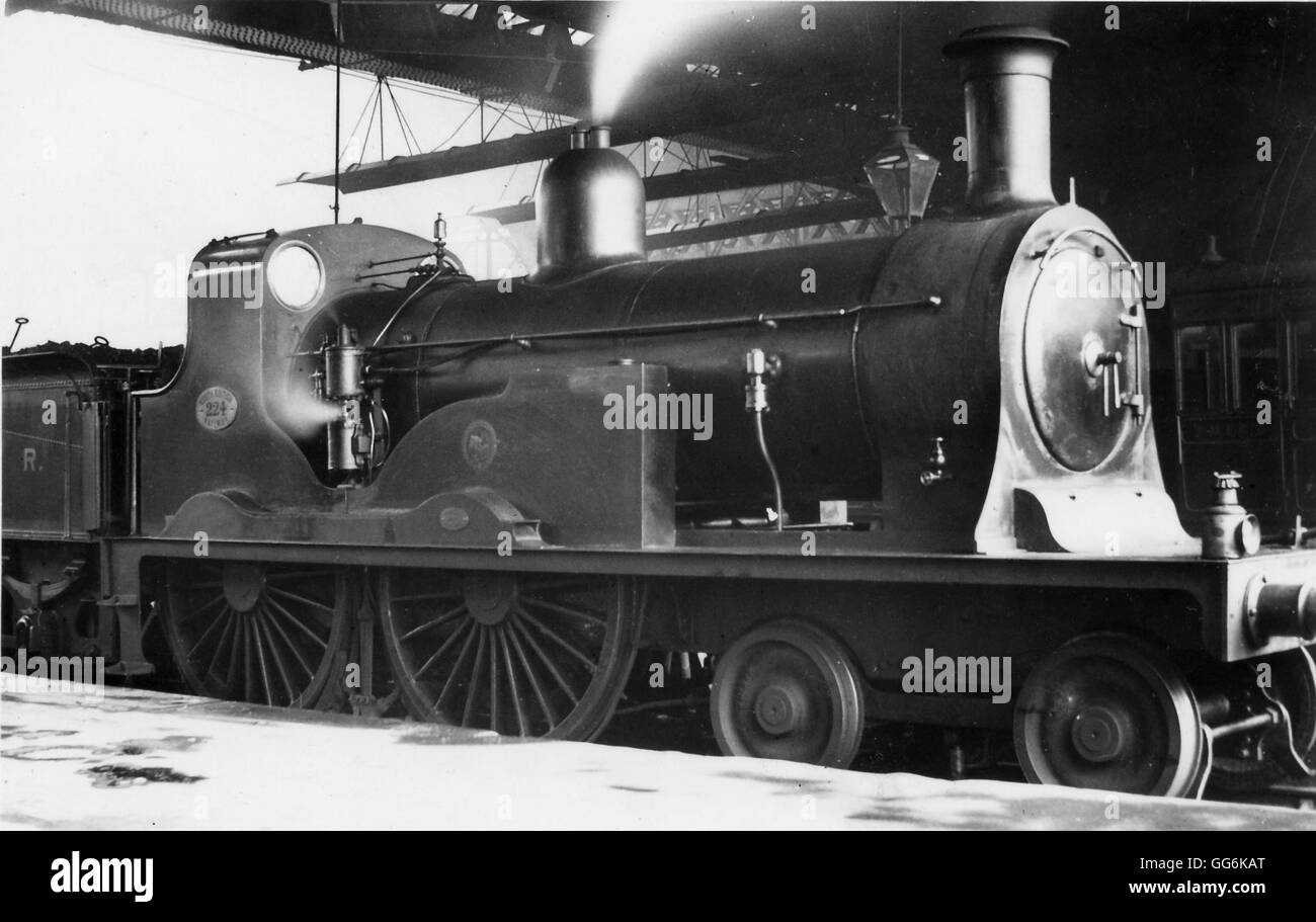 NBR 4-4-0 No.224 " Diver" Foto Stock