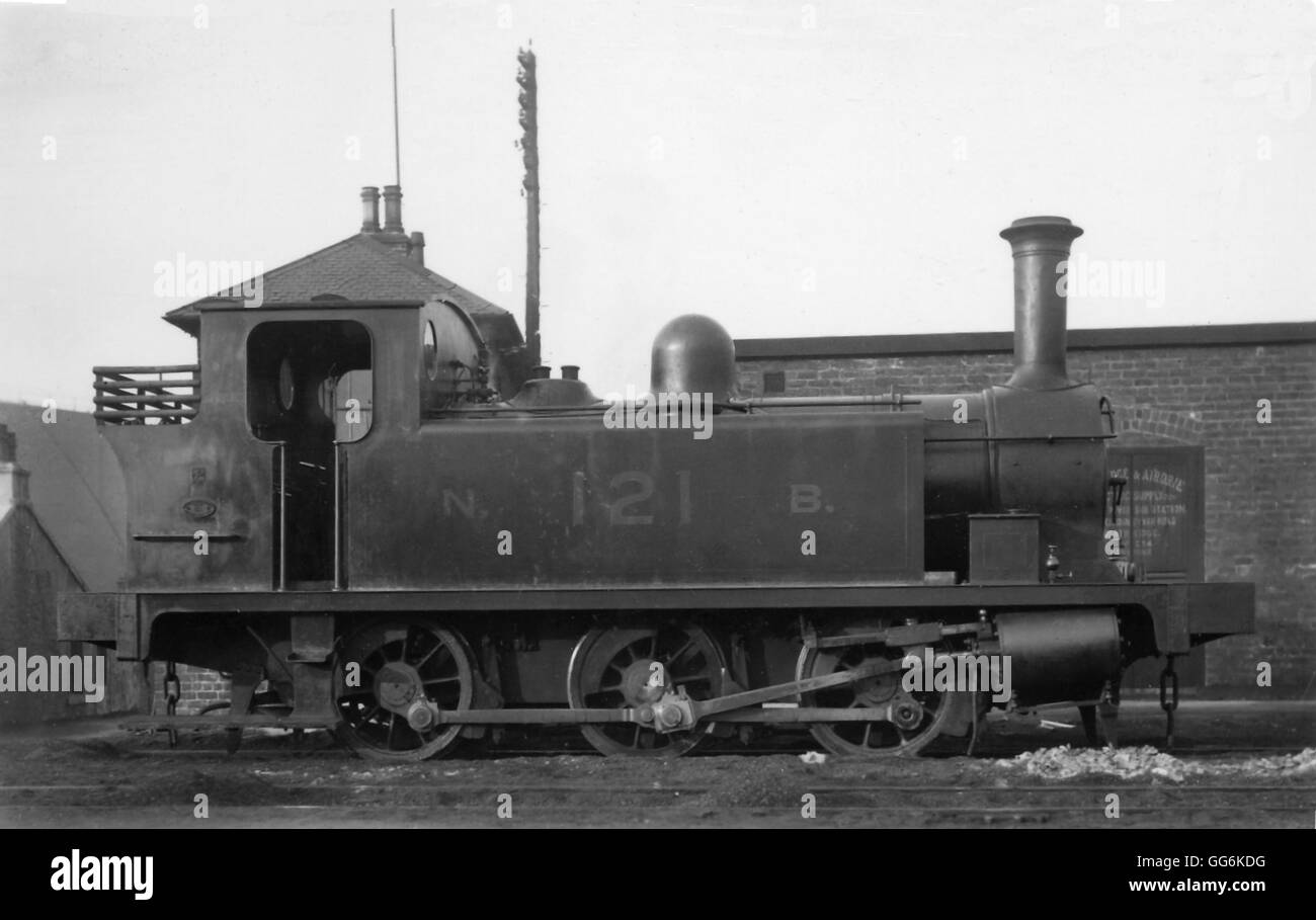 In NBR (LNER J88) 0-6-0T No.121 Foto Stock