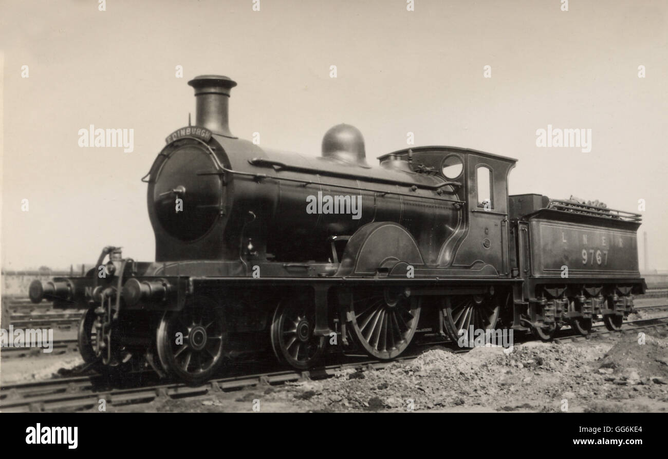 NBR 4-4-0 No.767 come LNER D31 9767 locomotiva a vapore Foto Stock