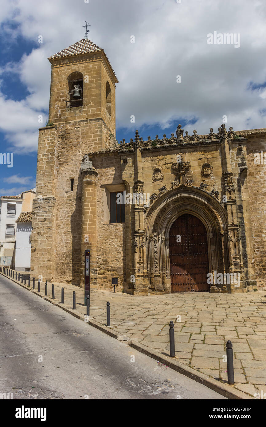 Chiesa di San Nicolas de Bari in Ubeda, Spagna Foto Stock