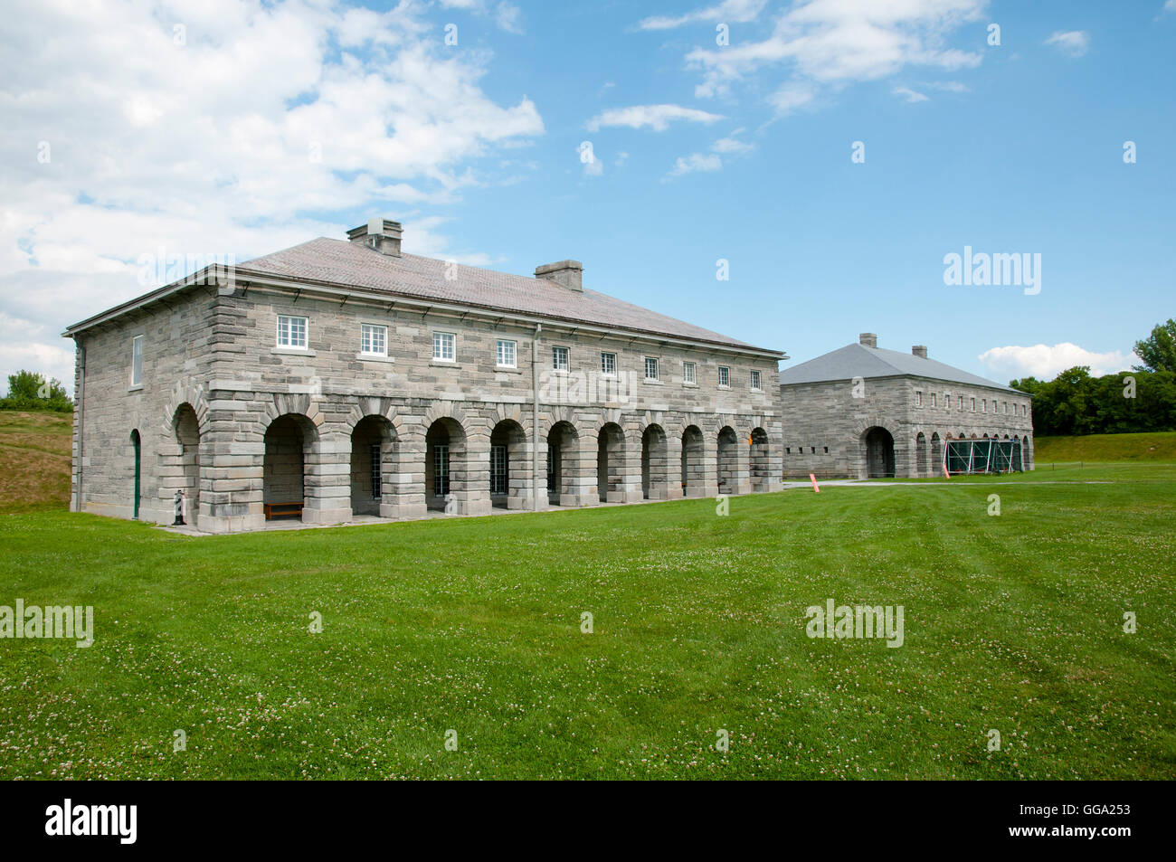Fort Lennox - Québec - Canada Foto Stock