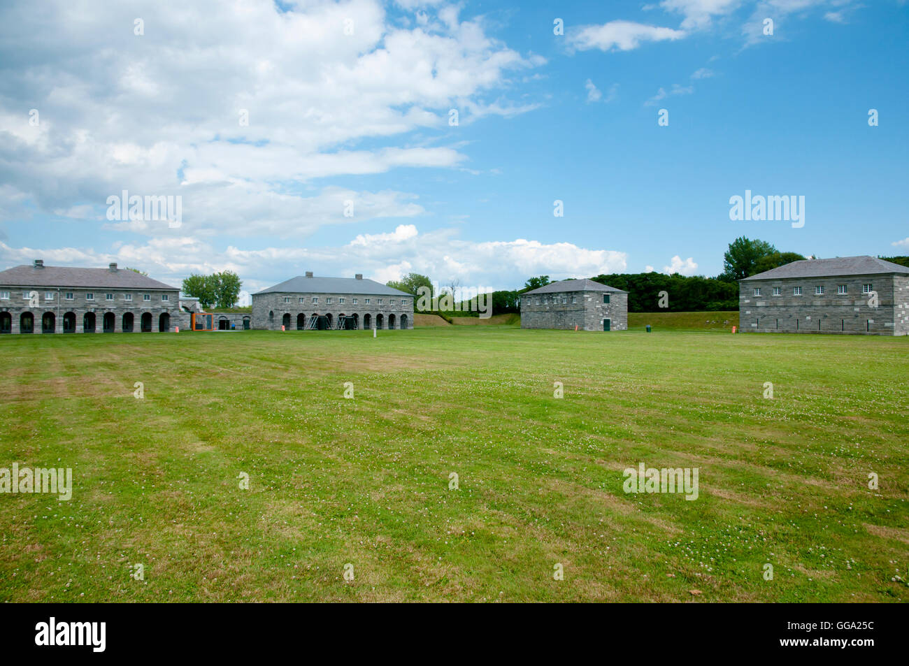 Fort Lennox - Québec - Canada Foto Stock