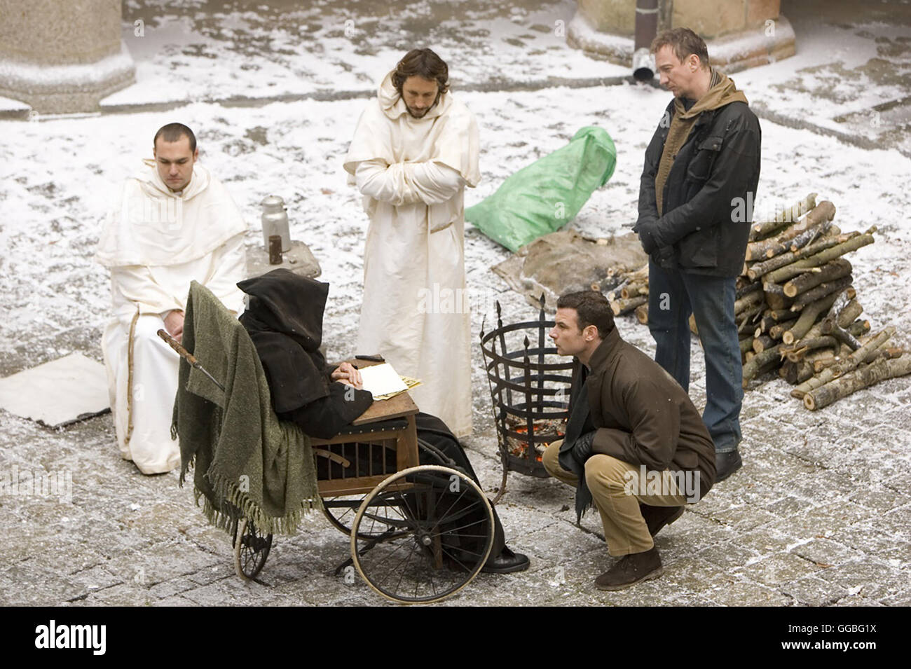 DAS OMEN / Il presagio USA 2006 / John Moore scena con Robert Thorn (Liev Schreiber), Keith Jennings (DAVID THEWLIS) Regie: John Moore aka. Il presagio Foto Stock