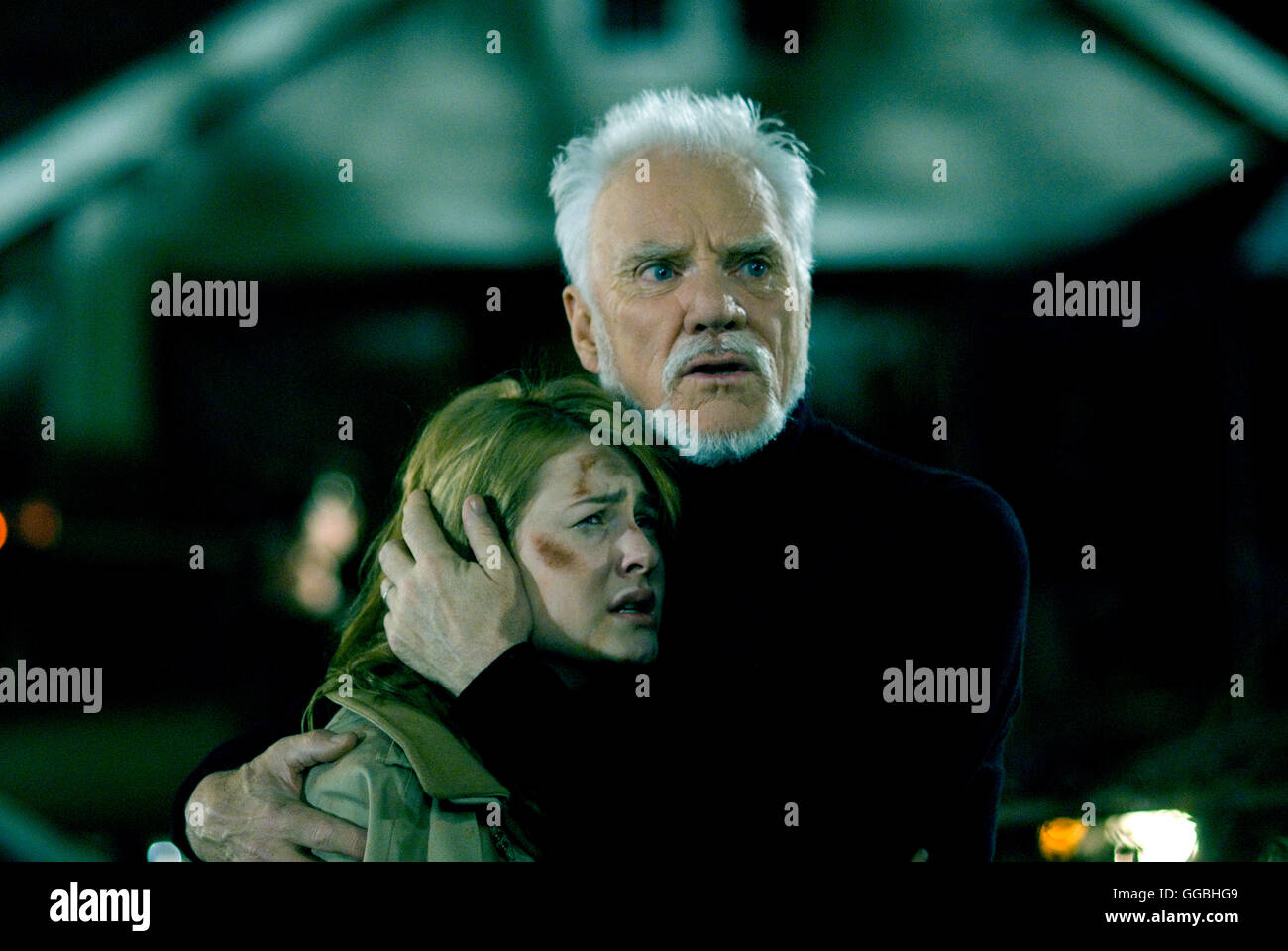 Halloween / Laurie ha progredito (SCOUT TAYLOR-COMPTON) e il dottor Loomis (MALCOLM MCDOWELL) Regie: Rob Zombie aka. Halloween Foto Stock