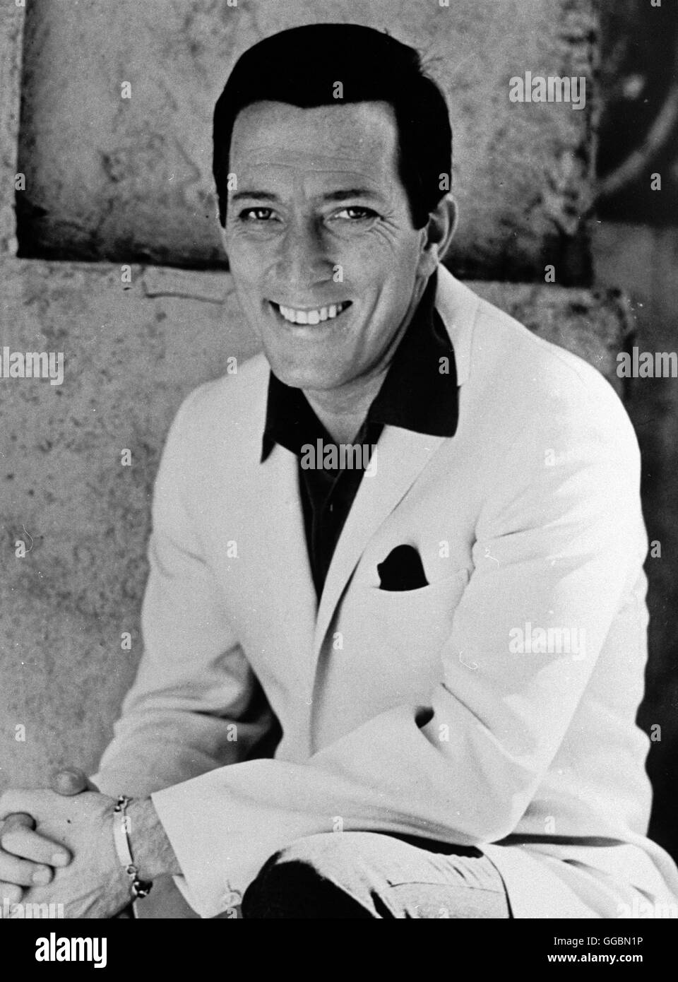 ANDY WILLIAMS / Andy Williams nel ANDY WILLIAMS SHOW Foto Stock