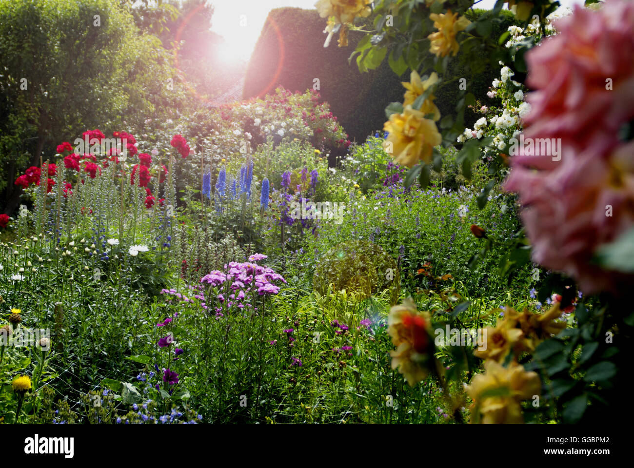 Giardini di Burton Agnese Hall, Driffield, East Yorkshire Foto Stock