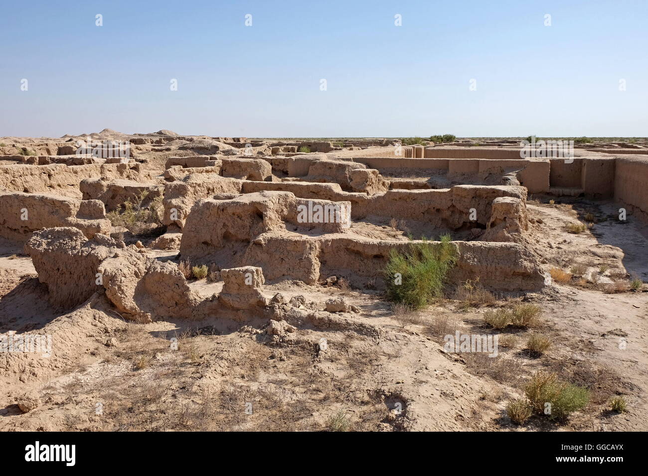 Geografia / viaggi, Turkmenistan, Maria, scavi di Gonur Depe, Additional-Rights-Clearance-Info-Not-Available Foto Stock