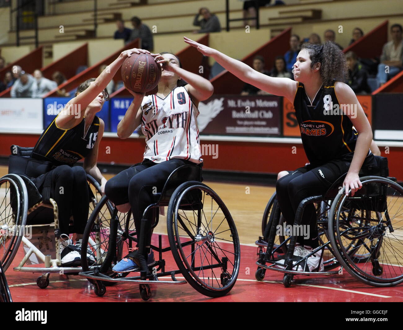 Womens nazionale di basket in carrozzella League 2016 Foto Stock