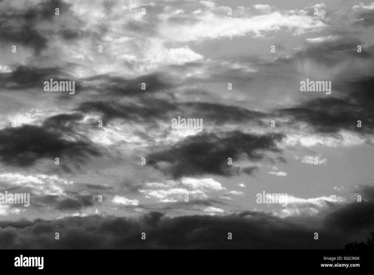 Scraping del cloud Foto Stock