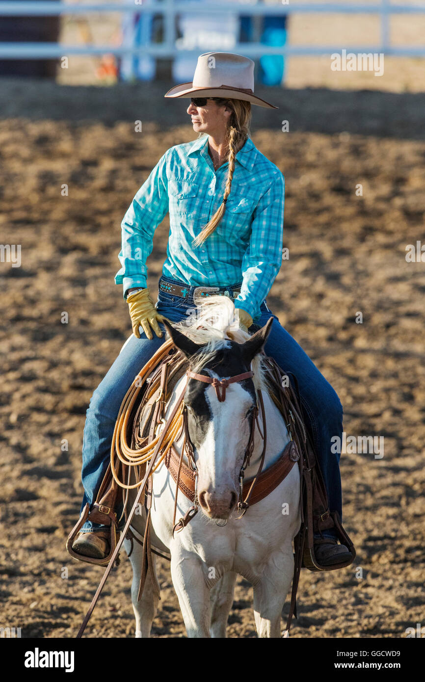 Rodeo western immagini e fotografie stock ad alta risoluzione - Alamy