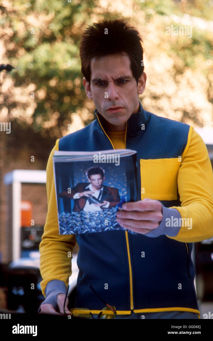 ZOOLANDER / Zoolander USA 2001 / Ben Stiller KINOSTART AM 27. DEZEMBER 2001: Der Neue Ministerpräsident von Malaysia morirà Kinderarbeit abschaffen, dadurch sehen die Modedesigner ihr Imperium bedroht. Wo sollen Sie jetzt ihre Waren herstellen lassen? Così beschließen die Modeschöpfer, den Ministro beseitigen zu lassen. Der exentrische Mugatu hat auch schon einen Kandidaten für diesen Job im Visir: Das superdämliche modello Derek Zoolander (Ben Stiller). Derek als nicht zum "Modello ännlichen des Jahres' gewählt wird, er ist am Boden zerstört und geht zu seinem Vater. Der arbeitet in einer Foto Stock