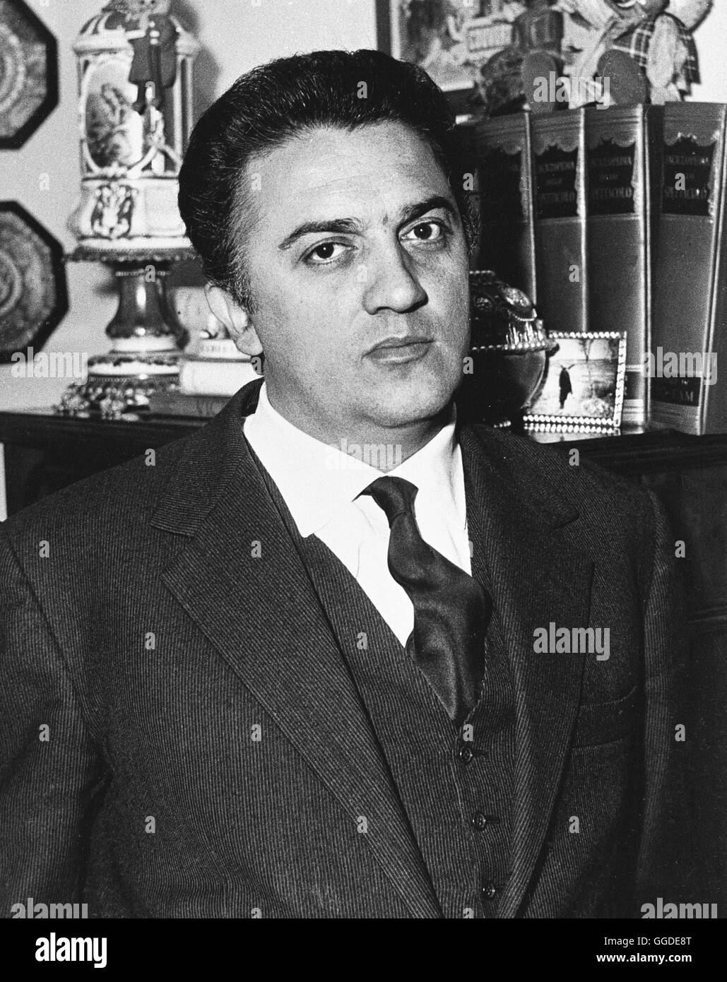 FEDERICO FELLINI, 60er Jahre Foto Stock